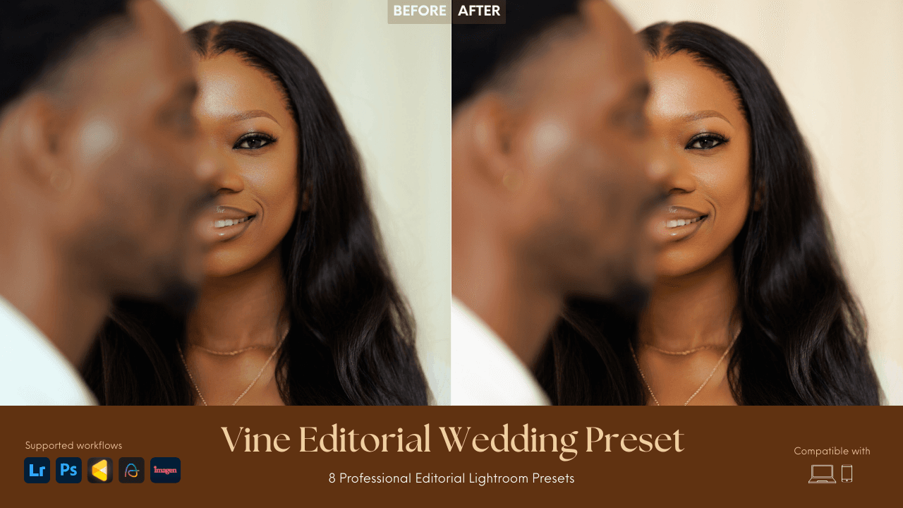 Vine Collection — 8 Warm Editorial Presets